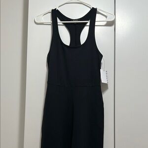 bandier | black jumpsuit